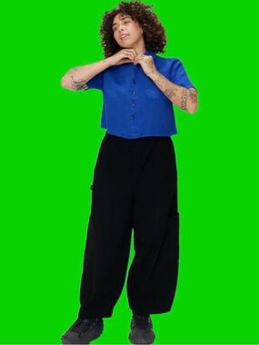 LICORICE BLACK CHEF PANT